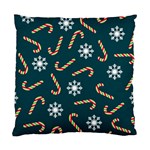 Christmas Seamless Pattern With Candies Snowflakes Standard Cushion Case (One Side) Front