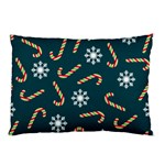 Christmas Seamless Pattern With Candies Snowflakes Pillow Case 26.62 x18.9  Pillow Case