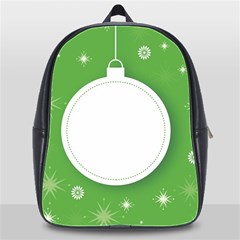 Christmas-bauble-ball School Bag (xl) by Ket1n9