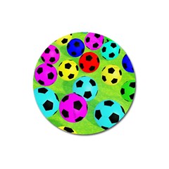 Balls Colors Magnet 3  (round) by Ket1n9