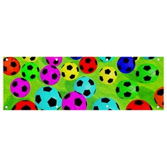 Balls Colors Banner And Sign 9  X 3  by Ket1n9