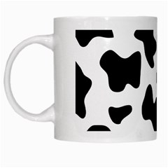 Animal-print-black-and-white-black White Mug by Ket1n9