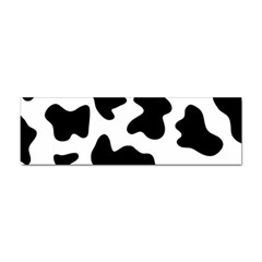 Animal-print-black-and-white-black Sticker (bumper) by Ket1n9