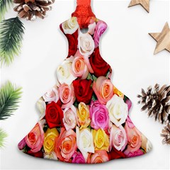 Rose Color Beautiful Flowers Ornament (christmas Tree)  by Ket1n9