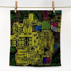 Technology Circuit Board Face Towel by Ket1n9