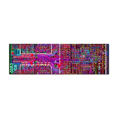 Technology Circuit Board Layout Pattern Sticker Bumper (10 Pack) by Ket1n9