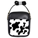 Cow Pattern Girls Sling Bag Front