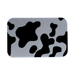 Cow Pattern Open Lid Metal Box (silver)   by Ket1n9