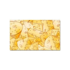 Cheese-slices-seamless-pattern-cartoon-style Sticker Rectangular (100 Pack) by Ket1n9