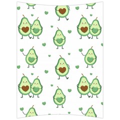 Cute-seamless-pattern-with-avocado-lovers Back Support Cushion by Ket1n9