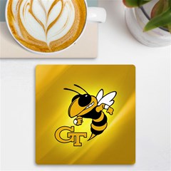 Georgia Institute Of Technology Ga Tech Uv Print Square Tile Coaster  by Ket1n9