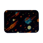 Space Galaxy Planet Universe Stars Night Fantasy Open Lid Metal Box (Silver)   Front