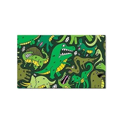 Dino Kawaii Sticker Rectangular (100 Pack) by Grandong