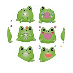 Kawaii-frog-rainy-season-japanese Mini Round Pill Box (pack Of 3) by Grandong