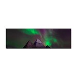 Fantasy Pyramid Mystic Space Aurora Sticker (Bumper) Front