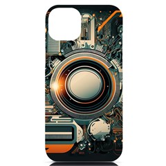 Illustrations Technology Robot Internet Processor Iphone 14 Plus Black Uv Print Case by Vaneshop