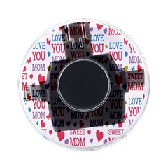 Love Mom Happy Mothers Day I Love Mom Graphic On-the-go Memory Card Reader by Vaneshop