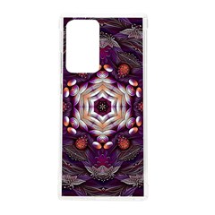 Rosette Kaleidoscope Mosaic Abstract Background Art Samsung Galaxy Note 20 Ultra Tpu Uv Case by Vaneshop