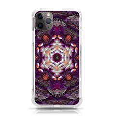 Rosette Kaleidoscope Mosaic Abstract Background Art Iphone 11 Pro Max 6 5 Inch Tpu Uv Print Case by Vaneshop