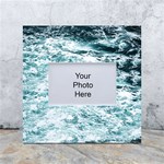 Ocean Wave White Box Photo Frame 4  x 6  Front