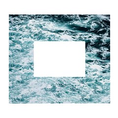 Ocean Wave White Wall Photo Frame 5  X 7  by Jack14