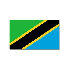 Flag Of Tanzania Sticker (rectangular) by Amaryn4rt