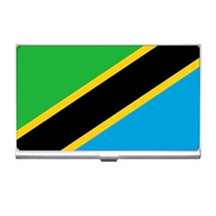 Flag Of Tanzania Business Card Holder by Amaryn4rt