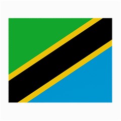 Flag Of Tanzania Small Glasses Cloth (2 Sides) by Amaryn4rt