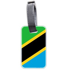 Flag Of Tanzania Luggage Tag (two Sides) by Amaryn4rt