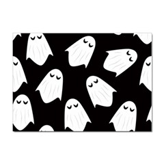 Ghost Halloween Pattern Sticker A4 (100 Pack) by Amaryn4rt