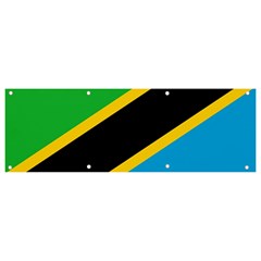 Flag Of Tanzania Banner And Sign 9  X 3  by Amaryn4rt