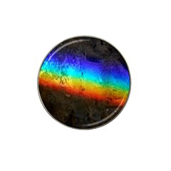 Rainbow-color-prism-colors Hat Clip Ball Marker by Amaryn4rt