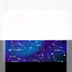 Realistic-night-sky-poster-with-constellations Rectangular Jigsaw Puzzl by Amaryn4rt