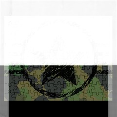 Military-camouflage-design Rectangular Jigsaw Puzzl by Amaryn4rt