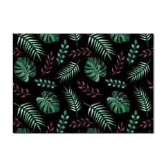 Tropical Leaves Pattern Sticker A4 (100 Pack) by Amaryn4rt