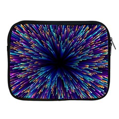 Abstract Beam Blast Apple Ipad 2/3/4 Zipper Cases by Pakjumat