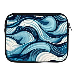 Pattern Ocean Waves Arctic Ocean Blue Nature Sea Apple Ipad 2/3/4 Zipper Cases by Pakjumat