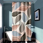 Leaves Pastel Background Nature Shower Curtain 36  x 72  (Stall)  Curtain(36 X72 )