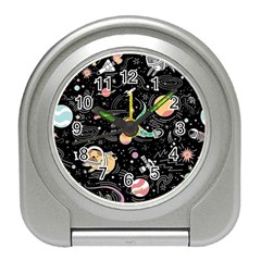 Animals Galaxy Space Travel Alarm Clock by Pakjumat