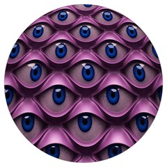 Artistic Eye Psychedelic Round Trivet by Modalart