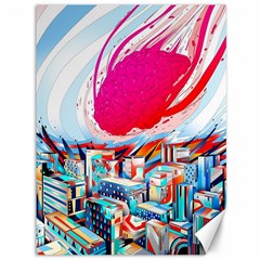 Artistic Psychedelic Art Canvas 36  X 48  by Modalart