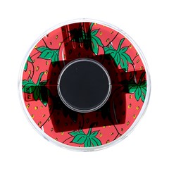 Texture Sweet Strawberry Dessert Food Summer Pattern On-the-go Memory Card Reader by Sarkoni