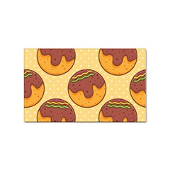 Takoyaki Food Seamless Pattern Sticker Rectangular (100 Pack) by Sarkoni