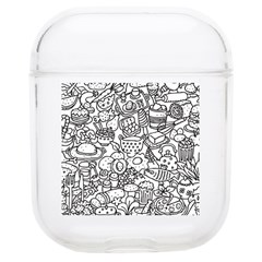 Food Doodle Pattern Airpods 1/2 Case by Sarkoni