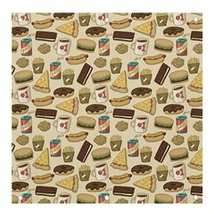 Junk Food Hipster Pattern Banner And Sign 4  X 4  by Sarkoni