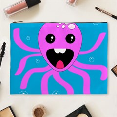 Bubble Octopus Copy Cosmetic Bag (xl) by Dutashop