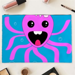 Bubble Octopus Copy Cosmetic Bag (xxl) by Dutashop