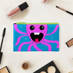 Bubble Octopus Copy Cosmetic Bag (xs) by Dutashop