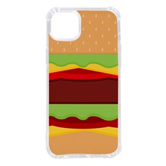 Cake Cute Burger Iphone 14 Plus Tpu Uv Print Case by Dutashop