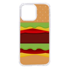 Cake Cute Burger Iphone 14 Pro Max Tpu Uv Print Case by Dutashop